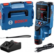 Bosch D-tect 200 C Sienu skeneris — 1×2Ah, L-Boxx